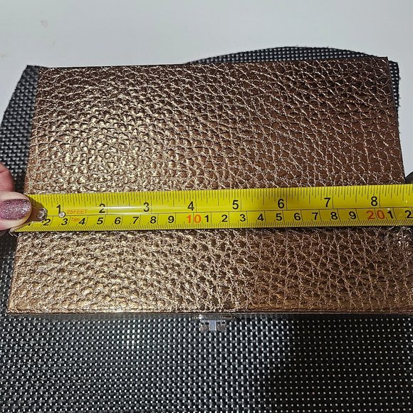 Brand New Jewellery Gift Box From Macy's Brown Gold Perfect Condition - Picture 2 of 13